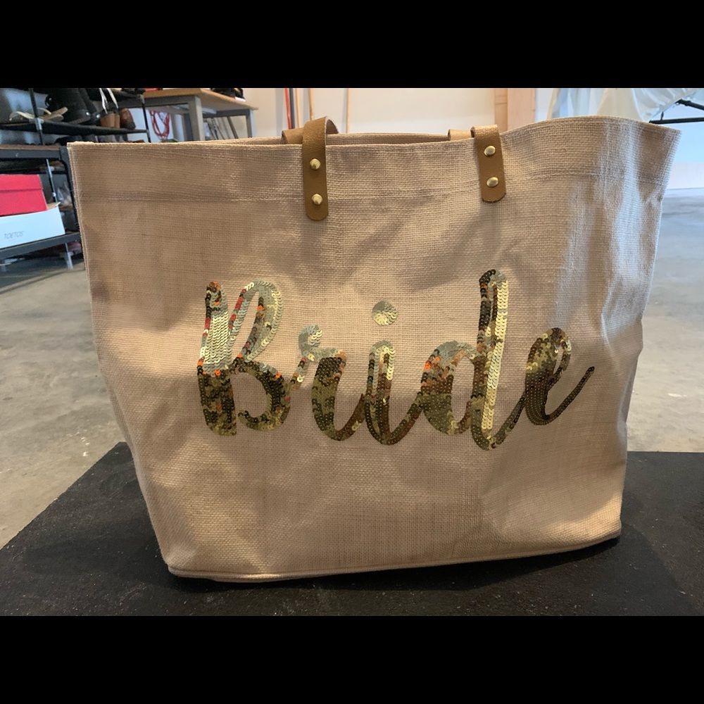 Bride tote